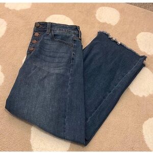 pitaya boutique high waisted wide leg jeans